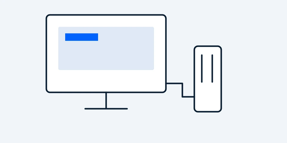 Conceptual Thin clients & VDI endpoints host diagram.